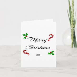 Carte De Remerciements Christmas Wishes Small Greeting Card