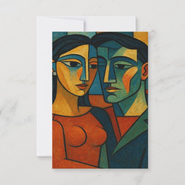 Carte De Remerciements Chuchotement d'amour (Devant)