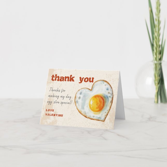 Carte De Remerciements Citation d'oeufs BBQ BBQ premier anniversaire (Devant)