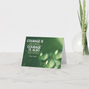 Carte De Remerciements Citation inspirée de Winston Churchill