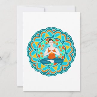 Carte De Remerciements citron mandala