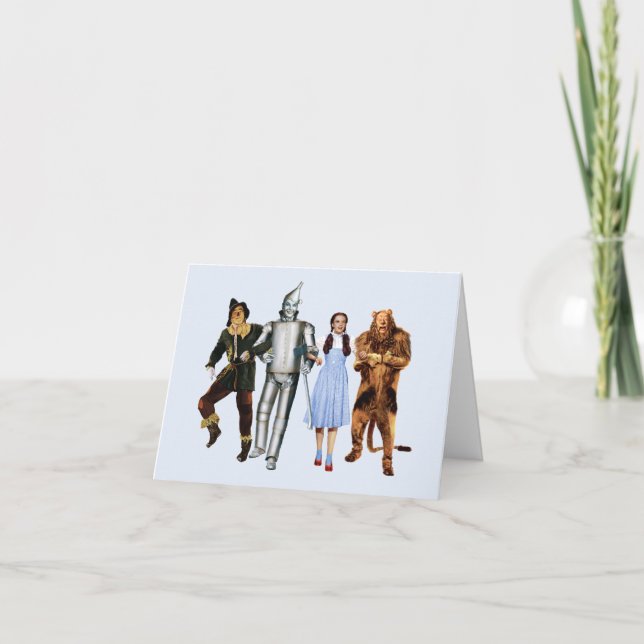 Carte De Remerciements Classic Wizard of Oz Characters (Devant)