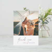 Classique Dusty Lilac Photo Mariage élégant