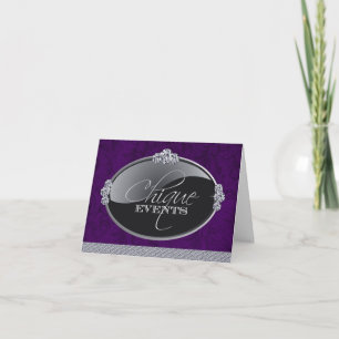 Carte de remerciements Classy Event Planner