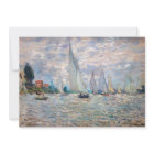 Claude Monet - Bateaux Regatta à Argenteuil