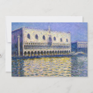 Carte De Remerciements Claude Monet - Palais des Doges