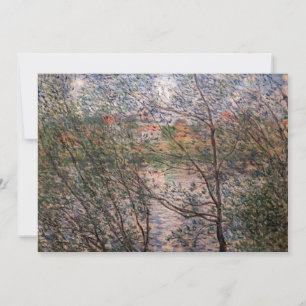 Carte De Remerciements Claude Monet - Printemps à travers les branches