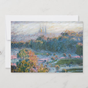Carte De Remerciements Claude Monet - Vue des Tuileries, étude