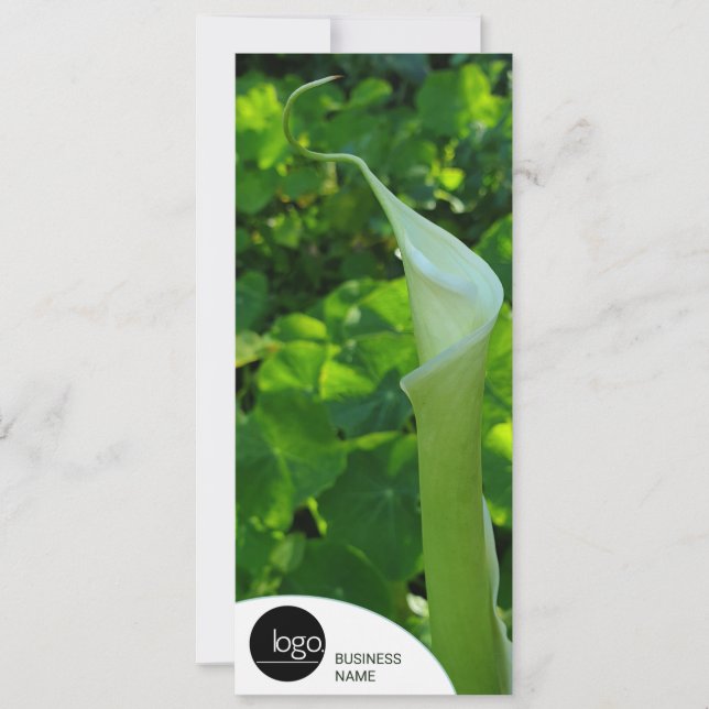 CARTE DE REMERCIEMENTS CLIENT LOGO PROPRE À L'ENTR (Devant)