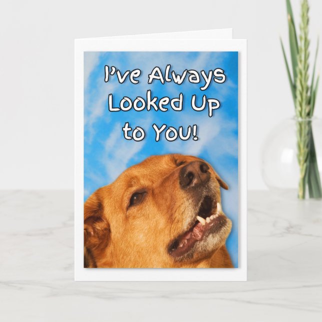 Carte De Remerciements Coach Thank | Golden Retriever (Devant)