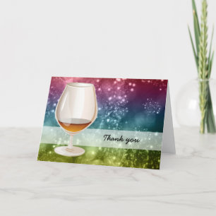 Carte De Remerciements Cocktails