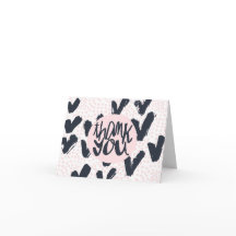 Cœurs roses et bleus et lettrage moderne à pois