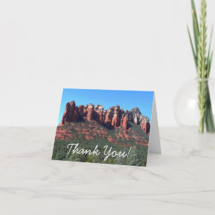 Carte De Remerciements Coffee Pot Rock II à Sedona Arizona