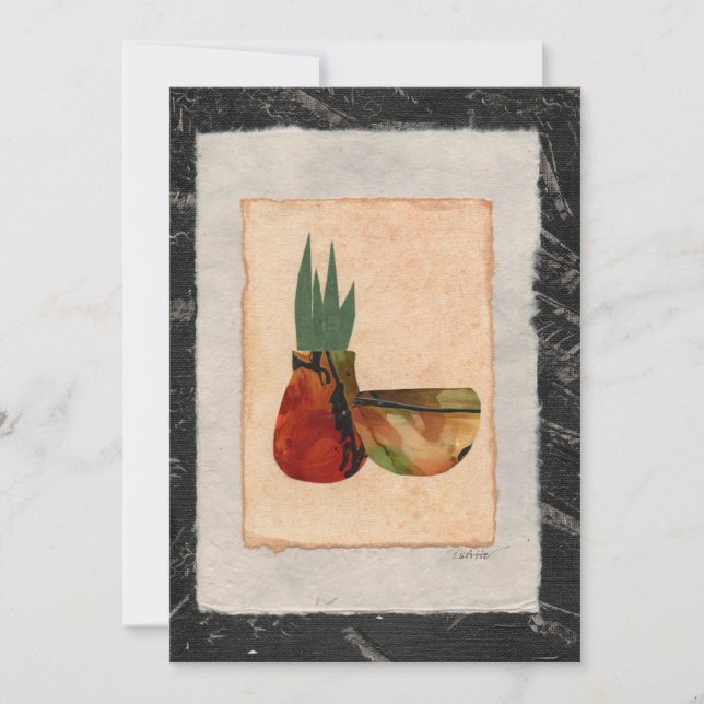 Carte De Remerciements Collage Sud-Ouest (Devant)