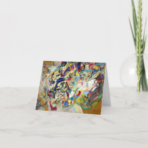 Carte De Remerciements Composition VII par Wassily Kandinsky