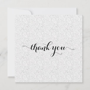 Carte De Remerciements Conception de papier nuageuse pliée Mini