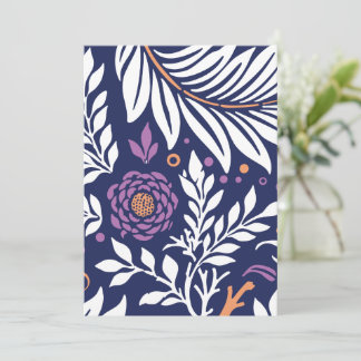 Carte De Remerciements Conception Florale 22