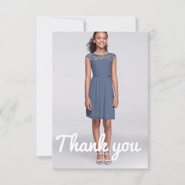 Carte De Remerciements Confirmation précieuse (Devant)