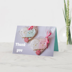 Carte De Remerciements Cookie