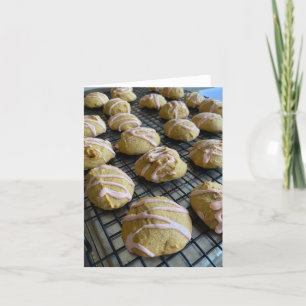Carte De Remerciements Cookies glacés