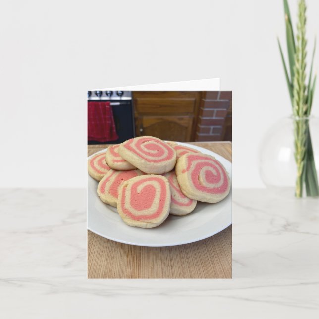 Carte De Remerciements Cookies Pinwheel (Devant)