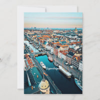 Copenhague, Danemark Vue pittoresque