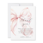 Coquette Bow Baby shower rose