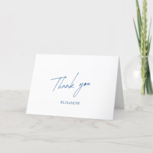 Carte De Remerciements Coquillages & Cloches de mariage PLUIE DE CADOLES