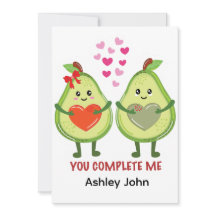 Couple de avocats Kawaii Tu me complètes 