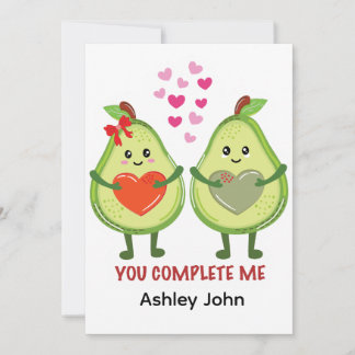 Carte De Remerciements Couple de avocats Kawaii Tu me complètes 