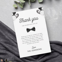 Cravate Retro Bow et Balloons Baby shower garçon M
