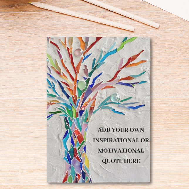 Carte De Remerciements Créez votre propre arbre d'inspiration / de motiva (Créateur téléchargé)