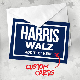 Carte De Remerciements Créez votre propre Harris Walz 2024