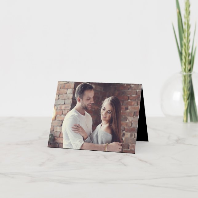 Carte De Remerciements Créez votre propre photo (Devant)