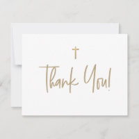 Croix blanche et or Nom du garçon Première communi