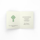 Croix Celtique irlandaise catholique shamrock