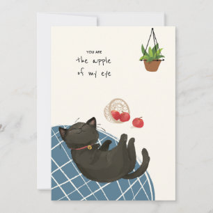 Carte De Remerciements [Custom] A Cat's Day - Apple of my Eye!