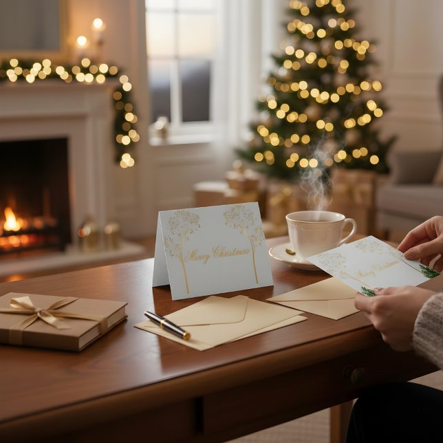 Carte De Remerciements Custom Color Christmas Card (Créateur téléchargé)
