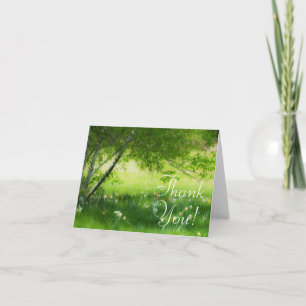 Carte De Remerciements Daffodiques de printemps
