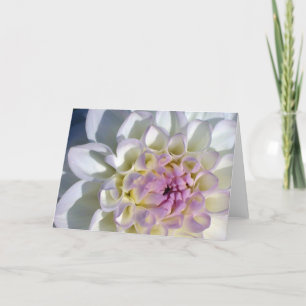 Carte De Remerciements Dahlia