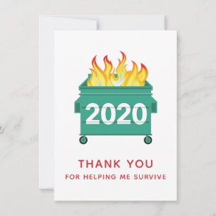 Carte de remerciements d'amitié pour les pompiers 