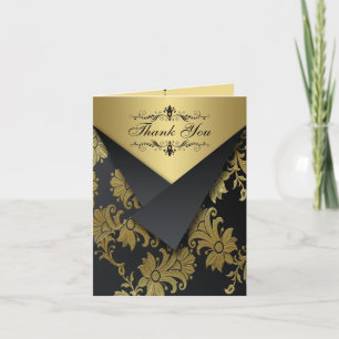CARTE DE REMERCIEMENTS d'anniversaire de FAUX Flap