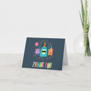 Carte de remerciements d'ANNIVERSAIRE de MÂCHE de