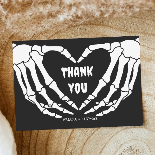 Carte de remerciements de Baby shower d'Halloween  (Créateur téléchargé)