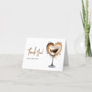 Carte de remerciements de Baby shower Tini One Cof