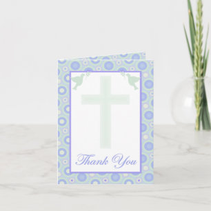 Carte de remerciements de confirmation