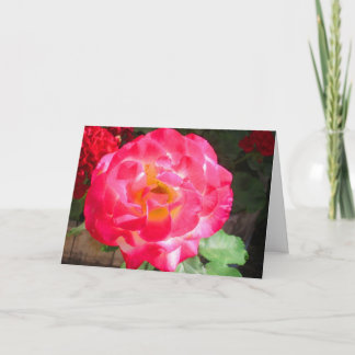 Carte de remerciements de jardin