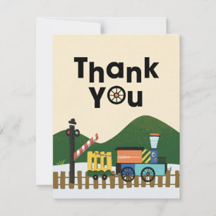 Carte de remerciements de la fête des Anniversaire