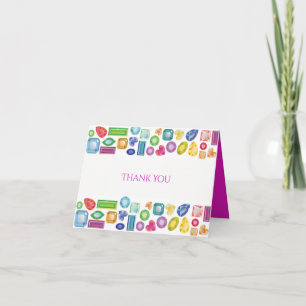 CARTE DE REMERCIEMENTS de la partie BLEING