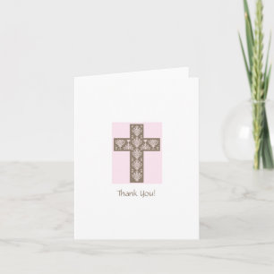 Carte de remerciements de la première communion